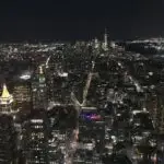 New York bei Nacht. Die Städt, die niemals schläft...